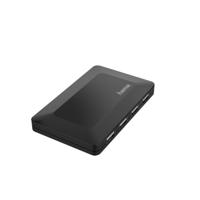 Hama 00200122 USB-hub 4 poorten USB-A USB 2.0 480 MBit/s Zwart - thumbnail