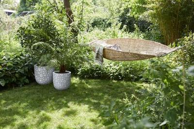 Capi bloempot clay bolvormig 43x41 cm antracietkleurig