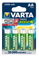 Varta RECH.AC.Power AA1350mAh Bli4 Oplaadbare AA batterij (penlite) NiMH 1350 mAh 1.2 V 4 stuk(s) - thumbnail