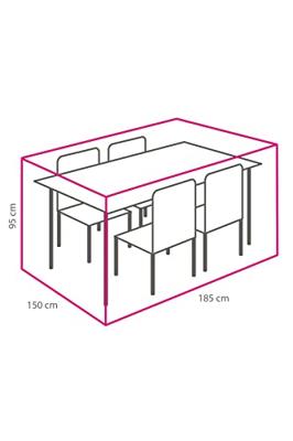 Outdoor Covers Tuinset Beschermhoes 185x150x95cm