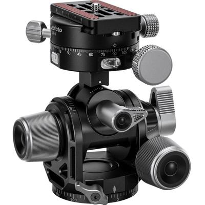 Leofoto Geared head with GR-3 geared panning adapter