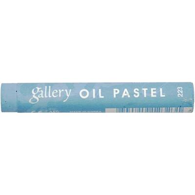 Mungyo Gallery oliepastel premium, l: 7 cm, dikte 11 mm, turquoiseblauw (223), 6 stuk/ 1 doos