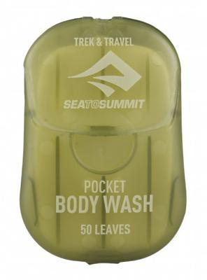 Sea to Summit reiszeep Pocket Body Wash groen/wit 50 vellen