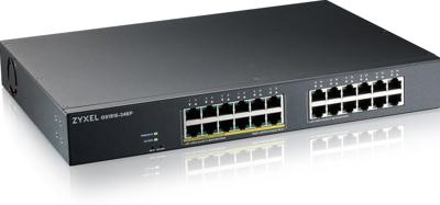 Zyxel GS1915-24EP Managed L2 Gigabit Ethernet (10/100/1000) Power over Ethernet (PoE) 1U Zwart