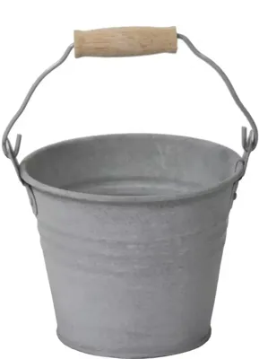 Mcollections Emmer Zink Old Look - Ø13 × H11 cm