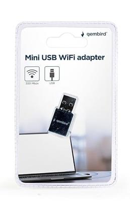 Gembird Mini USB WiFi adapter 2.4Ghz 300 Mbps - 9510281