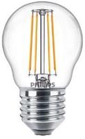 Philips LED 34732800 LED-lamp Energielabel F (A - G) E27 Kogel 4.3 W = 40 W Warmwit (Ø x l) 45 mm x 80 mm 1 stuk(s) - thumbnail