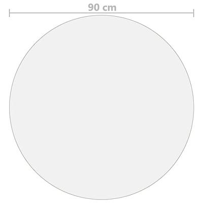 Tafelbeschermer 90 cm 2 mm PVC mat