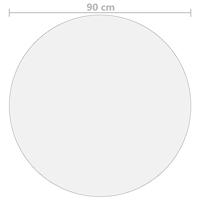 Tafelbeschermer 90 cm 2 mm PVC mat - thumbnail