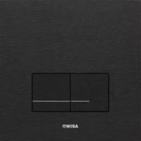 Wisa Delos bedieningspaneel aluminium mat zwart tbv Wisa XF/XS - thumbnail
