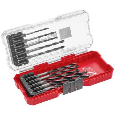 Einhell 108733 Hout-spiraalboorset 10-delig 3 mm, 4 mm, 5 mm, 6 mm, 7 mm, 8 mm 1 set(s) Einhell 108733 Hout-spiraalboorset 10-delig 3 mm, 4 mm, 5 mm, 6 mm, 7 mm, 8 mm 1 set(s)
