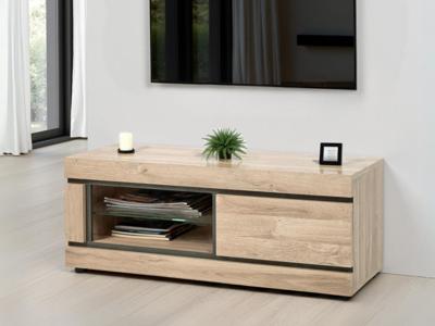 TV-meubel MARNOIX 1 lade franse eik