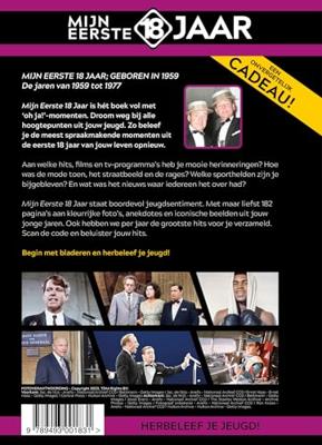 Boek mijn eerste 18 jaar 1959