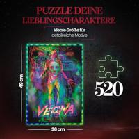 Clementoni Stranger Things Metamorphic Art Collection puzzel Vecna's Curse - 520 stukjes - thumbnail