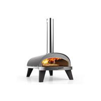 ZiiPa Pizza Oven Piana - Houtgestookt - met Thermometer - Leisteen - voor ø 30 cm pizza&apos;s - Roterende pizzasteen - thumbnail