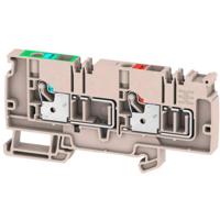 Weidmüller 1988270000 Doorgangsklem 8.1 mm Spanveer Grijs 20 stuk(s) - thumbnail