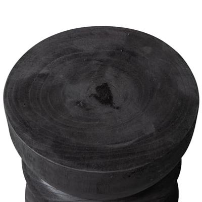 WOOOD Krukje 'Bikkel', kleur Zwart, Ø28cm