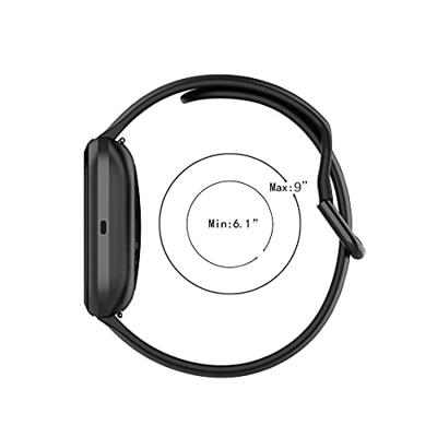 Fitbit Versa 1 / 2 & Lite siliconen sportbandje met gespsluiting - Wit - Maat: Large Fitbit Versa 1 / 2 & Lite siliconen sportbandje met gespsluiting - Wit - Maat: Large