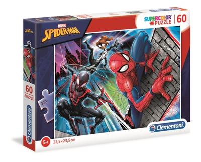Clementoni legpuzzel super color spiderman, 60st.
