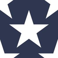 Dutch Wallcoverings Joy - Sterren - Marineblauw/Wit - thumbnail