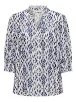 Only Onlraya 3/4 Shirt Wvn Noos T-shirts Night Sky Ocean Graphic - thumbnail