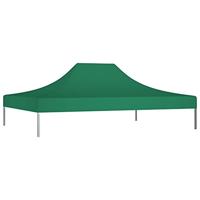 VidaXL Partytentdak 270 g/m² 4,5x3 m groen - thumbnail