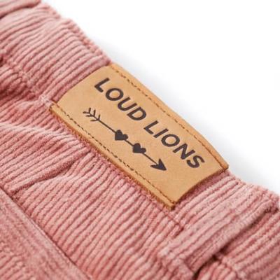 Kinderbroek 140 ribfluweel oudroze - thumbnail