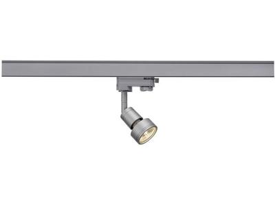 SLV PURI 230V-railsysteem lamp GU10 Zilver-grijs