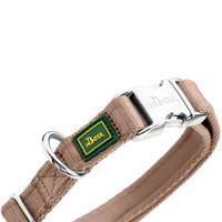 Hondenhalsband Hunter Inari Beige M 30-45 cm - thumbnail