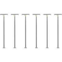 Viessmann Modelltechnik H0 Perronlantaarn Dubbel Kant-en-klaar model 63646 6 stuk(s) - thumbnail