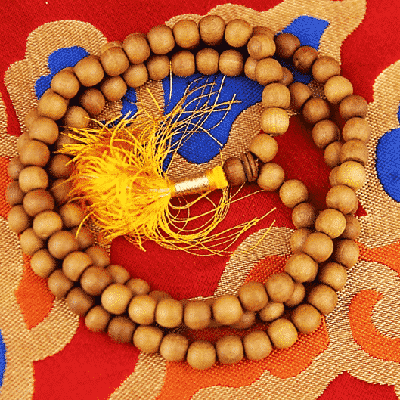 Mala Sandelhout 108 kralen met Tasje