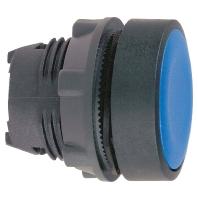 Schneider Electric ZB5AA6 Harmony ZB5AA6 Druktoets Met toetsveld, Bedieningsknop vlak 1 knop Blauw Druk-ontgrendeling 1 stuk(s) - thumbnail