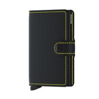 Secrid Mini Wallet Portemonnee Matte Black / Yellow - thumbnail