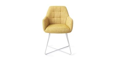 Jesper Home Noto eetkamerstoel Bumble Bee cross white Jesper Home Noto eetkamerstoel Bumble Bee cross white