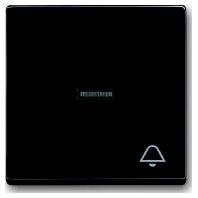 Busch-Jaeger 2CKA001751A2932 Wipschakelaar bel Afdekking Busch-axcent, Carat, Future lineair, Dynasty Antraciet, Zwart-grijs 1 stuk(s) - thumbnail