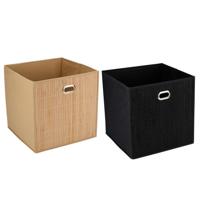 Alpina Voorrraaddoos bamboe 31x31x31cm - thumbnail