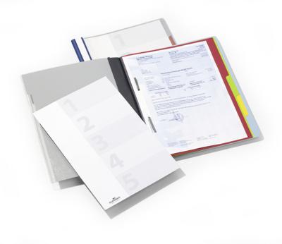 Organisatiemap durable divisoflex a4 blauw Organisatiemap durable divisoflex a4 blauw