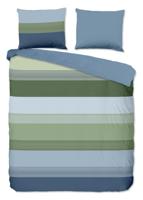 Good Morning Dekbedovertrek "strepen" - Multi - (240x200/220 cm) - Katoen - thumbnail