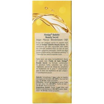 Kneipp Bad Badolie Beauty Geheim Olie Argan/Marula/Wonderboom/Olijf 100ml