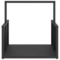 Brandhoutrek 40x40x40 cm koudgewalst staal zwart - thumbnail