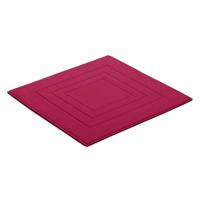 Vossen Vossen Bidetmat Feeling cranberry 60x60 - thumbnail
