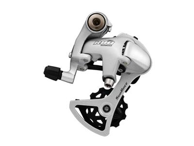 Achterderailleur 8-speed Sunrace RDR81 met korte kooi - directe montage - zilver