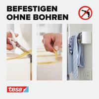 tesa SLIM 55714-00000-00 Montagetape tesa Powerbond Wit (l x b) 5 m x 9 mm 2 stuk(s) - thumbnail