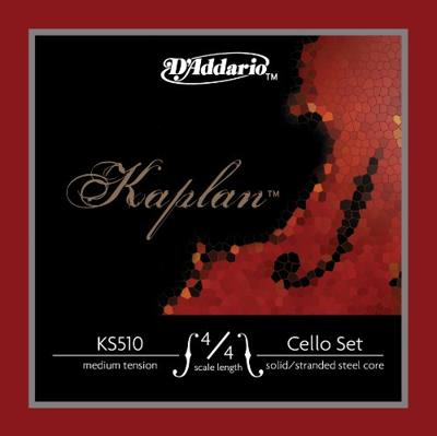 D&apos;Addario KS510 4/4H Kaplan Cello String Set, 4/4 Scale, Heavy Tension Snaren voor cello