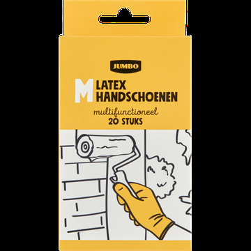 Jumbo Latex Handschoenen M Multifunctioneel 20 Stuks