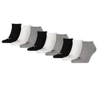 Puma sokken invisible grijs-wit-zwart 3-pack-43-46 - thumbnail