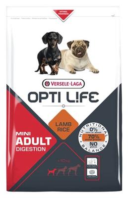 Opti Life Mini Adult Digestion hondenvoer 2,5 kg Opti Life Mini Adult Digestion hondenvoer 2,5 kg