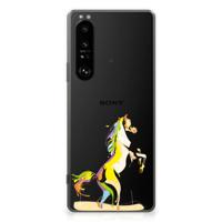 Sony Xperia 1 III Telefoonhoesje met Naam Horse Color - thumbnail