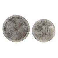 Light & Living Salontafel 'Talca' Set van 2 stuks, 67/75cm, kleur Nikkel - thumbnail