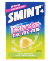Smint Defensive Lemon Suikervrij Pastille - thumbnail